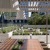 Tranquil Courtyard with Shaded Dining and Lush Landscaping