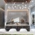 Stylish amenity lounge with modern lighting, designer finishes, and indoor-outdoor access at 2811 Maple